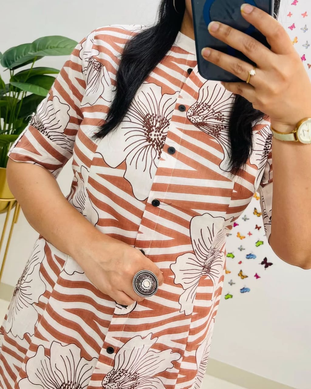 Premium Cotton Kurti Pant Co-ord Set for Women – A-Line Design, Summer Wear