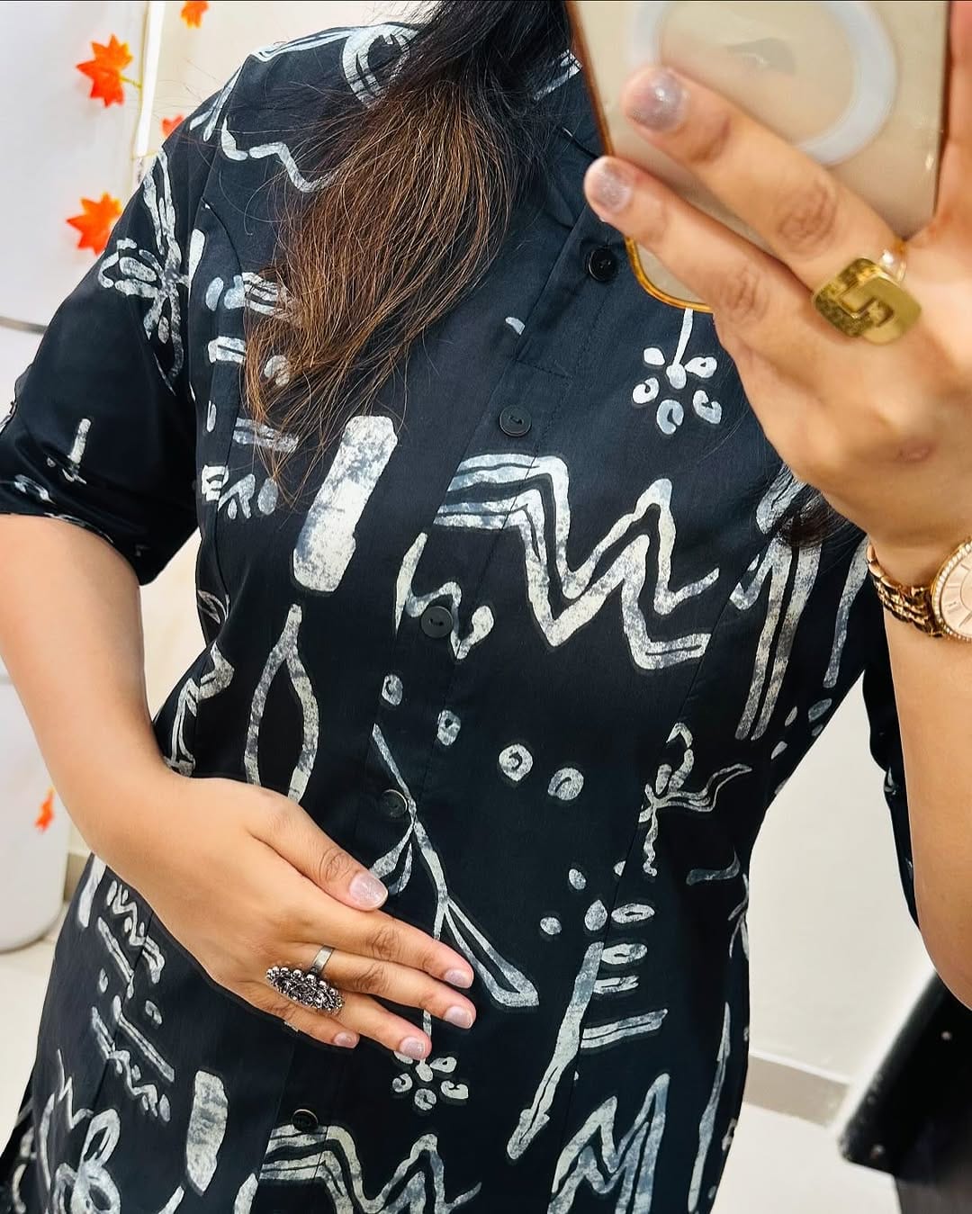 Premium Printed Cotton Kurti & Palazzo Co-ord Set – A-Line Summer Chic