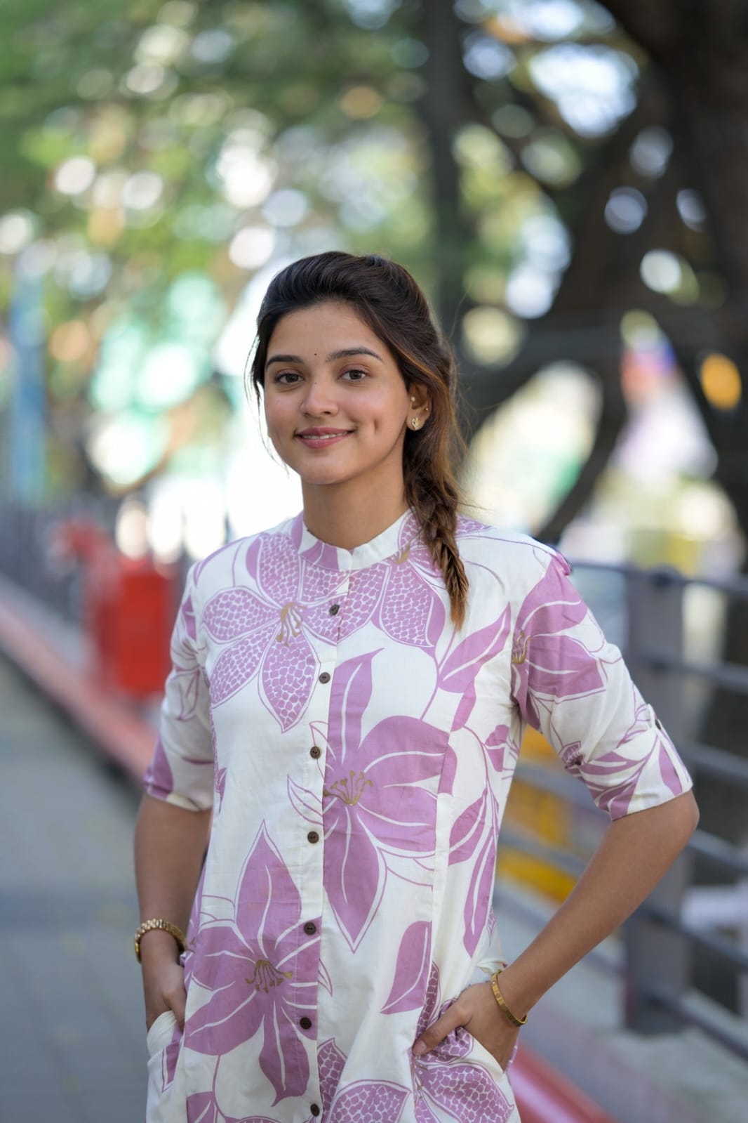 Cotton Kurti Pant Co-ord Set for Women – A-Line Design, Summer Wear